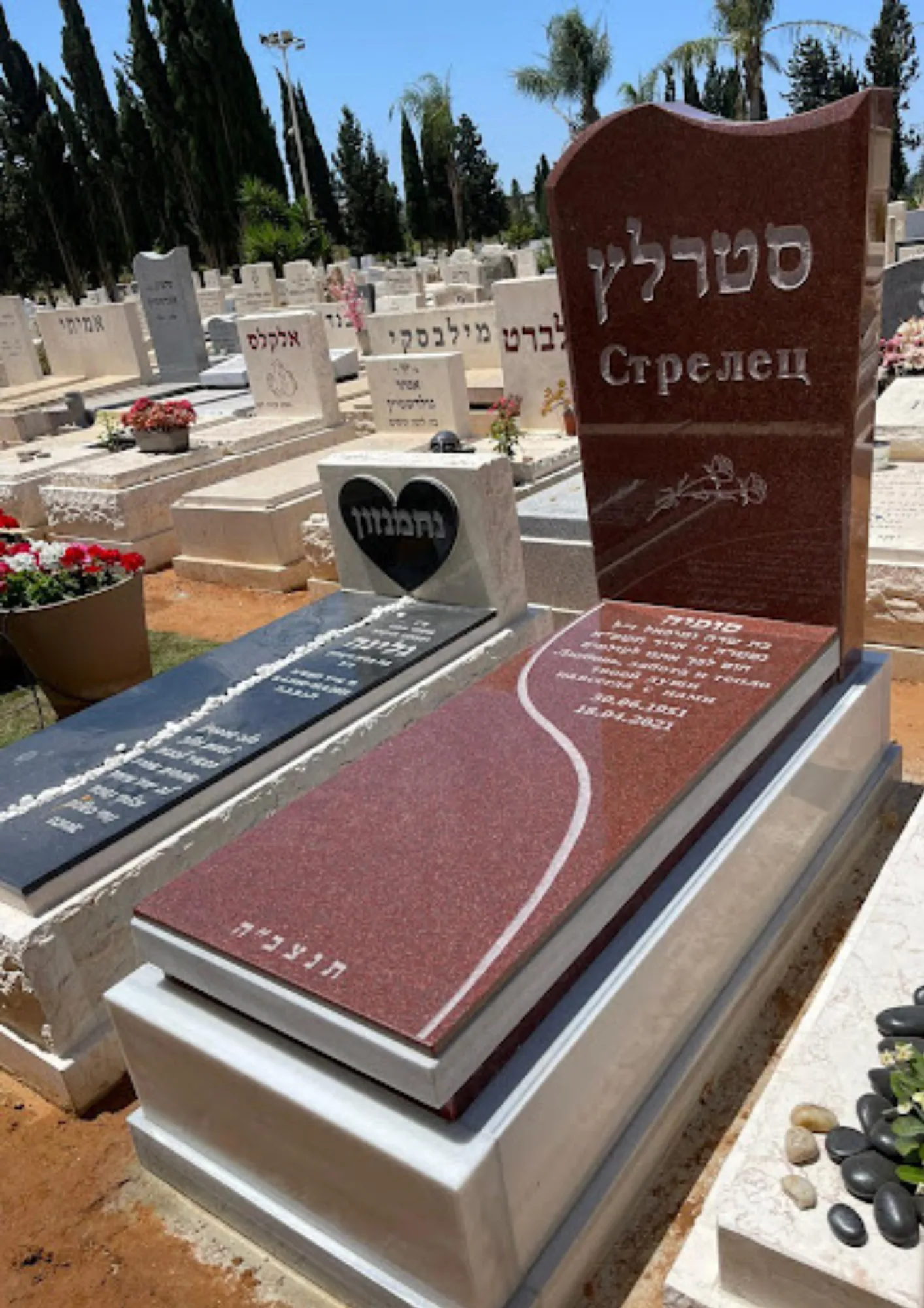 דוגמה למצבה איכותית - שיפוץ מצבות #20